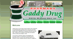 Desktop Screenshot of gaddydrug.com